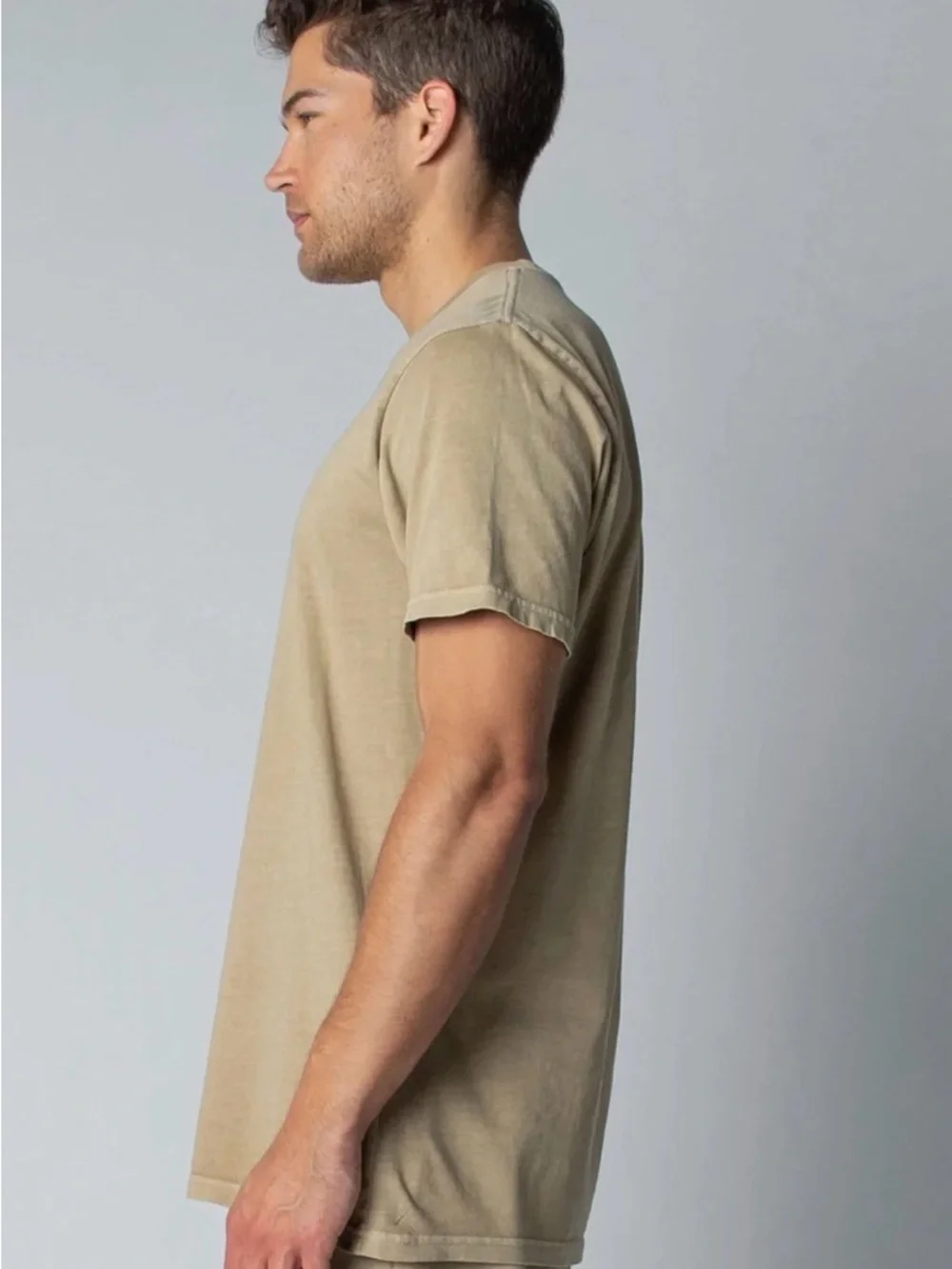 Talentless Men’s S Premium T-shirt “British Khaki” - Picture 2 of 6